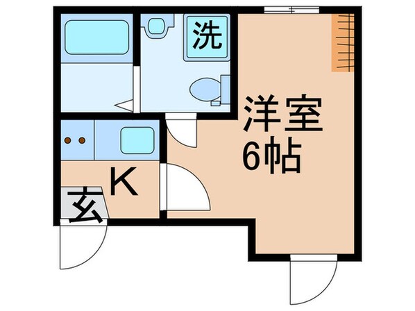 エーハイム栗原の物件間取画像